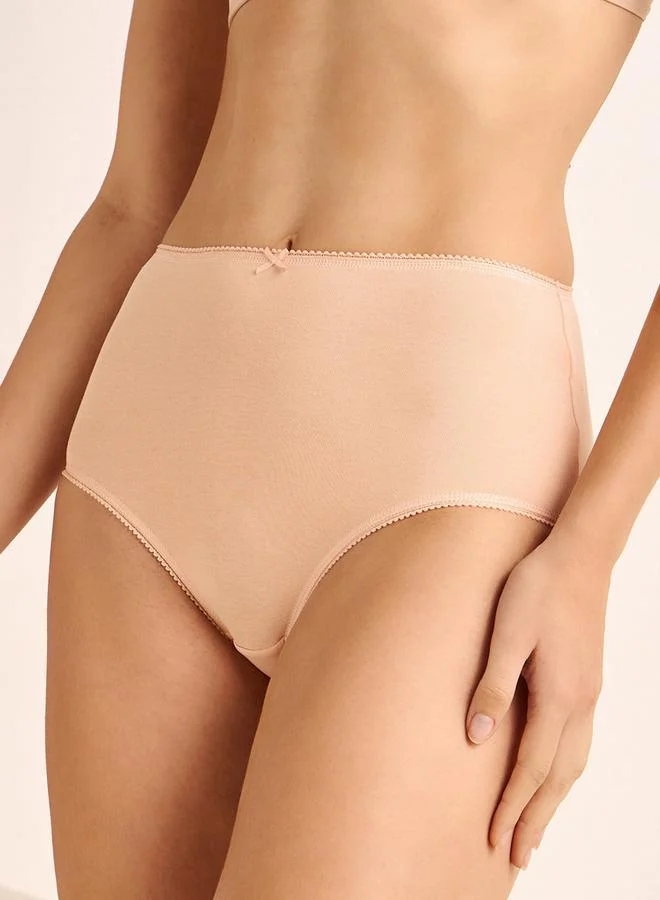 Splash FAV Set of 5 - Full Briefs High-Waist with Lace Trim